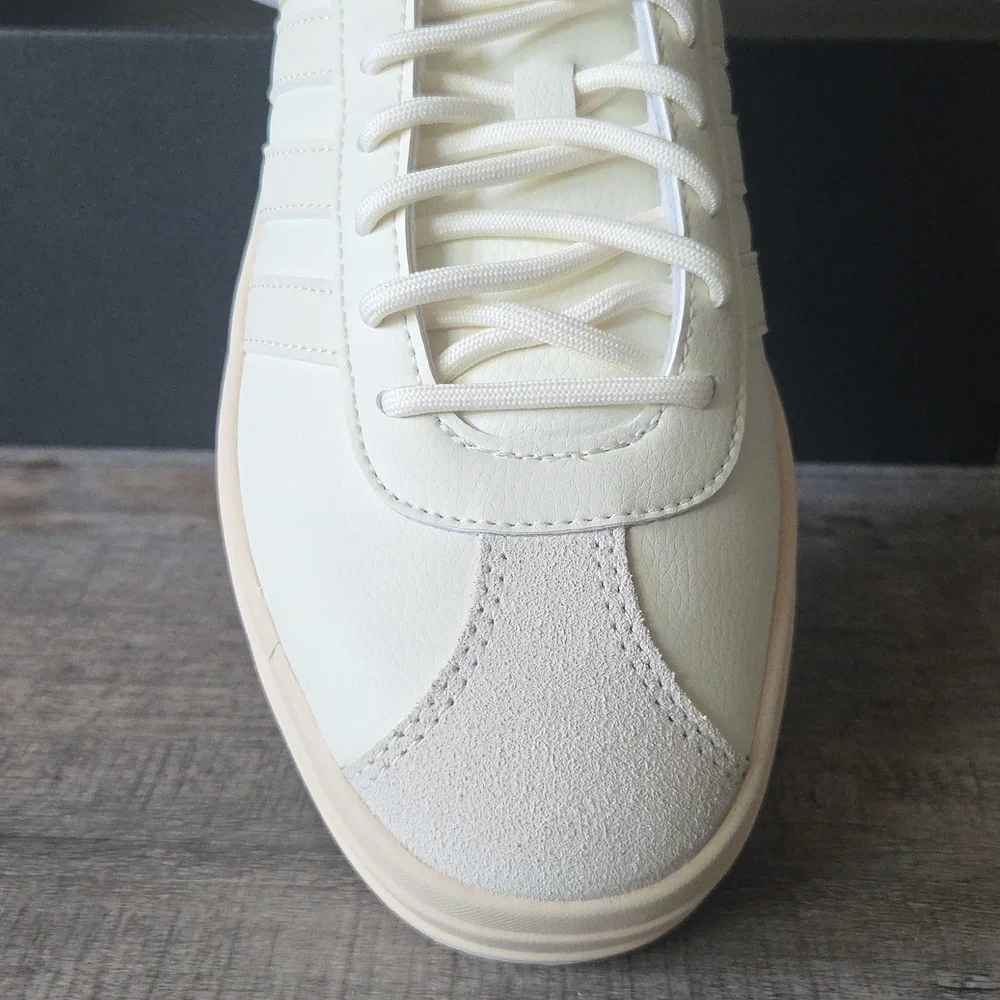 adidas Women’s Platform Sneakers in Ivory Cream